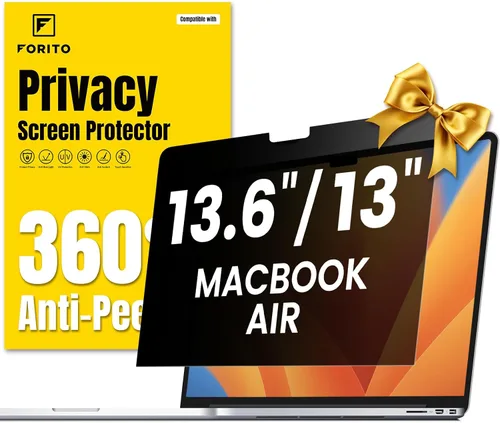Vista 8 de F FORITO Protector de pantalla de privacidad de 360° compatible con MacBook Pro de 13 pulgadas (2016, 2017, 2018, 2019, 2020, 2021, 2022, M1, M2)