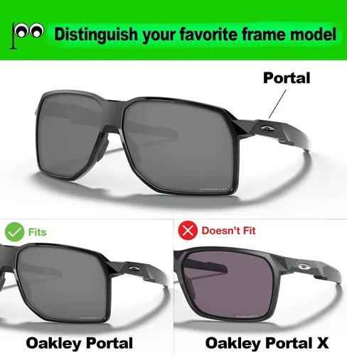 Vista 6 de Lentes polarizadas de repuesto para Oakley Portal OO9446 - Multiopciones