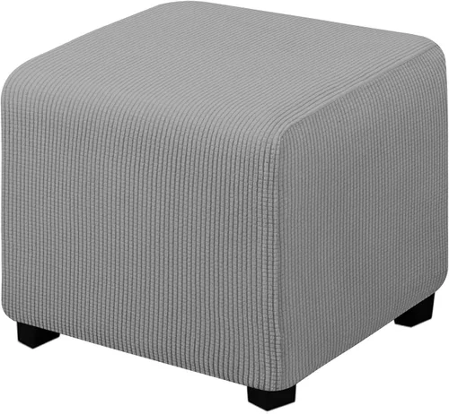 Vista 144 de Easy-Going Funda Elástica para Otomana Taburete de Almacenamiento Plegable Protector de Muebles Funda Rectangular Suave con Parte Inferior Elástica