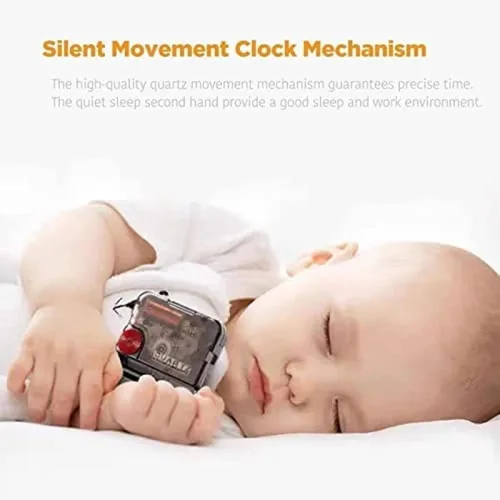 Vista 6 de Reloj de pared para dormitorio, programador, reloj de pared de vinilo, registro genuino, sistema de programación de computadora, retro, reloj