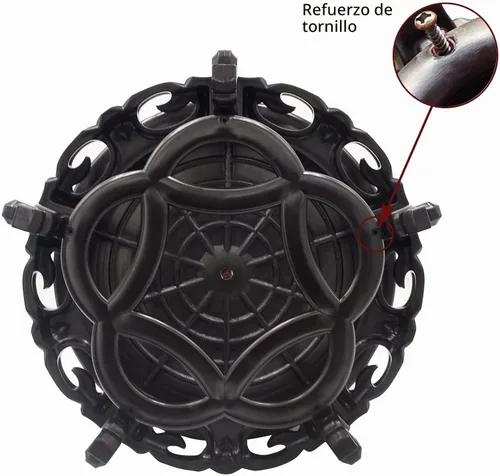 Vista 5 de fengshuisale Oriental Furniture - Soporte para pecera, base de jarrón estable para decoración del hogar (4.7 pulgadas)