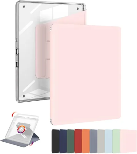 Vista 11 de Funda para Kindle Scribe con portalápices (rotación de 360 grados y encendido automático/apagado automático), funda con soporte de folio premium