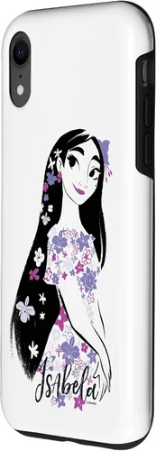 Vista 2 de Funda para póster de Disney Encanto Isabela Line Art para iPhone XR