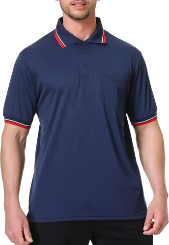 Vista 7 de TopTie Camiseta de árbitro de béisbol y softbol de manga corta Negro
