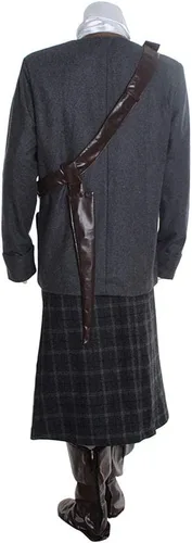 Vista 4 de Disfraz de Jamie Fraser para hombre de las tierras altas escocesas de Outlander