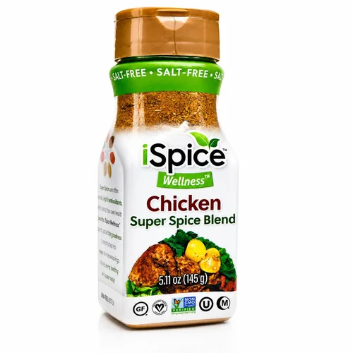 Vista 8 de iSpice Condimento sin sal, 100% libre de sodio, carne de res, pollo, salsa de carne, cerdo, verduras, ensalada y condimentos de mariscos