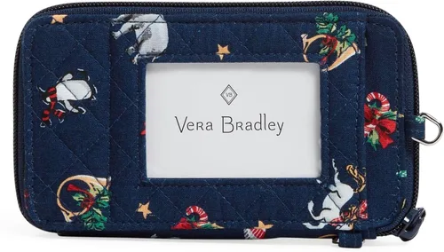 Vista 3 de Vera Bradley Pulsera de algodón para smartphone con protección RFID