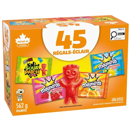 Vista 14 de Maynards - Caramelos de Halloween, 45 unidades, 19.82 oz, importados de Canadá