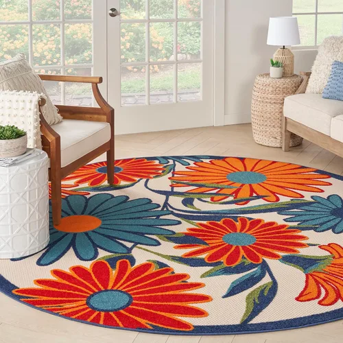 Vista 11 de Nourison Home Aloha - Alfombra beige de 2 pies 3 pulgadas x 12 pies, fácil de limpiar, no se desprende, para dormitorio, sala de estar, comedor