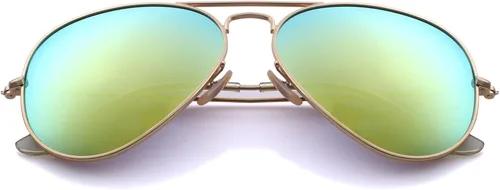 Vista 5 de OLIEYE Classic Aviator Pilot - Gafas de sol polarizadas para hombre y mujer, 2.283in, O8025