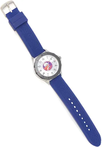 Vista 4 de Timex - Reloj universitario Gamer de 1.654in para hombre, Arizona Wildcats con correa de silicona azul rey, Arizona Wildcats, talla única Se ajusta