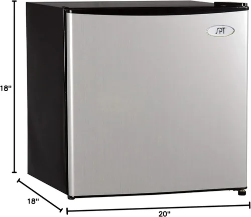 Vista 4 de SPT RF-172SSA: Refrigerador inoxidable de 1.7 pies cúbicos