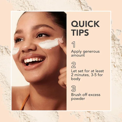 Vista 7 de Polvo Compacto Facial Control de Grasa, Maquillaje Polvo Fijador Mate Suave Impecable, Polvo de Acabado Impermeable de Larga Duración, Cosméticos