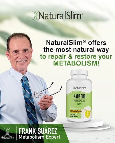 Vista 8 de NaturalSlim Gluconato de citrato de potasio natural 99 mg – Kadsorb apoya el equilibrio de electrolitos y el pH normal – Suplementos de potasio