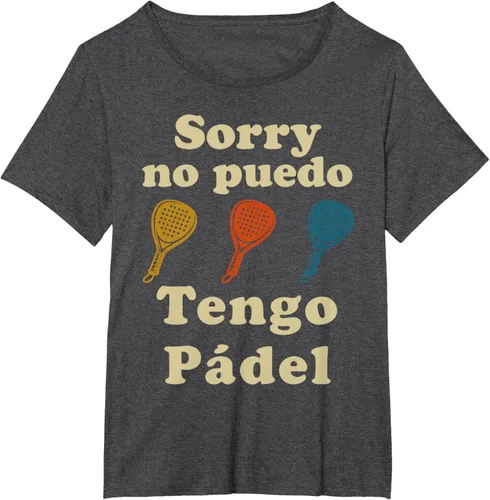 Vista 31 de Funny I Have Padel Player Sport en Español Camiseta Hombre