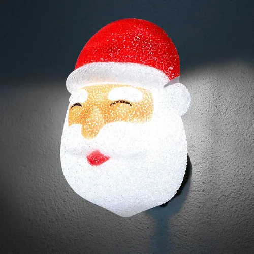 Vista 6 de 2 cubiertas de luz de porche de Papá Noel de Navidad para cubierta de luz al aire libre, decoraciones de Navidad, fiestas de Navidad, luces