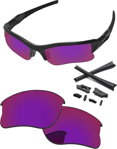 Vista 36 de Lentes de repuesto y kits de goma para gafas de sol Oakley Flak Jacket XLJ OO9009 2.480 in