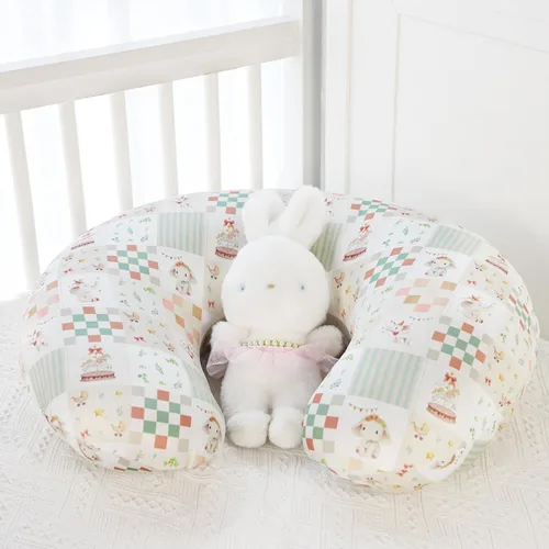Vista 6 de SWESEN Fundas de almohada de lactancia, funda de lactancia ultra suave para almohadas de lactancia, funda de almohada elástica para bebés y niños