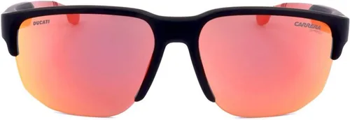 Vista 2 de Carrera Gafas de sol estándar modernas Oit/Uz Negro Rojo