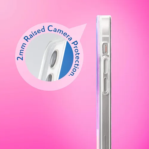 Vista 6 de SteepLab Flowing Neon Sand - Funda líquida para iPhone 12 Pro Max (2020, 6.7 pulgadas), protección de cuerpo completo con bisel elevado