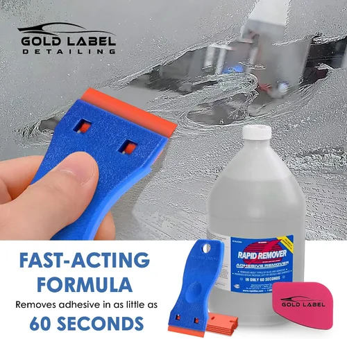 Vista 2 de RapidTac Kit de removedor rápido de adhesivo (kit de galones)