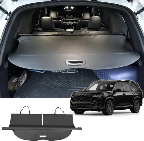 Vista 11 de cubierta retráctil para baúl trasero compatible con Toyota RAV4 2013-2018, protector de seguridad, pantalla de privacidad para equipaje