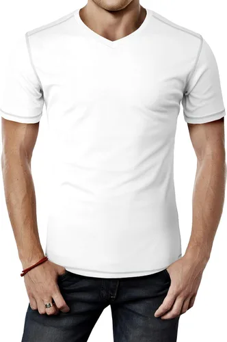 Vista 9 de H2H Camisetas de manga corta de compresión Cool Dry para hombre Cmtts263-negro