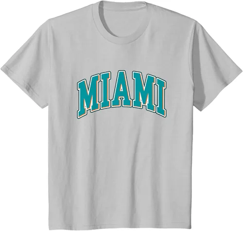 Vista 24 de Miami - Hometown Pride - Diseño retro - Camiseta clásica