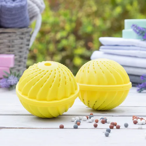 Vista 9 de Bolas para Lavar la Ropa sin Detergente Delieco InnovaGoods Pack de 2 uds