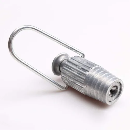 Vista 3 de Cabilock Tensor de cuerda para tendedero, 2 piezas, tensor de tendedero de metal, apretones de línea de ropa, tensor de cuerda de lavandería, tensor