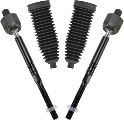 Vista 49 de TRQ Kit de dirección delantera con barra de acoplamiento de fuelle de piñón y cremallera compatible con Toyota Echo 2000-2005