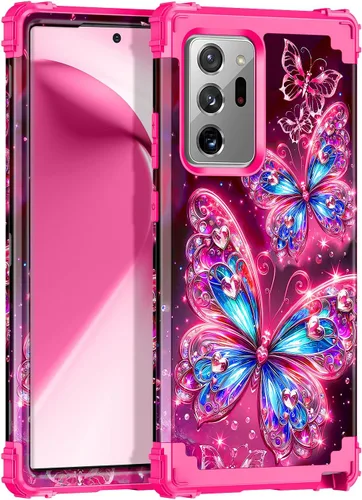 Vista 19 de Miqala Funda para Galaxy S9, brilla en la oscuridad, tres capas, resistente, a prueba de golpes, protección de cuerpo completo, parachoques
