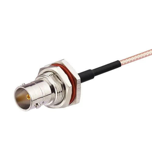 Vista 5 de BINGFU DIN 1.0/2.3 macho a BNC hembra 75 ohmios video SDI Cable 11.8 in 12 pulgadas para 3G HD SDI grabadora de video asistencia de cámara Monitor