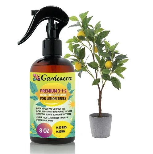 Vista 19 de Gardenera Fertilizante en aerosol multiusos profesional para jardinería doméstica, listo para usar, 3-1-2, alimento suave para plantas para hojas