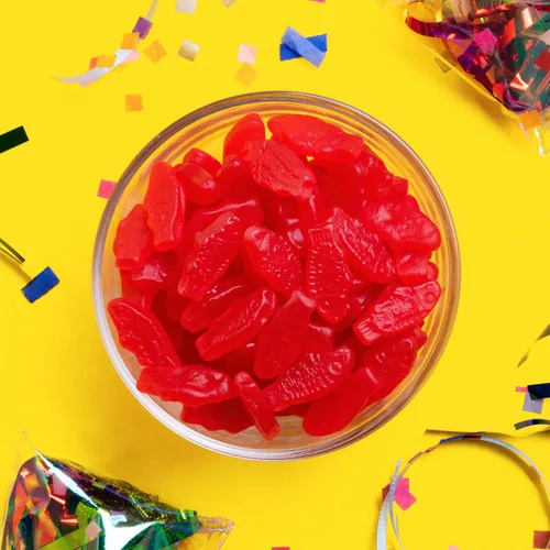 Vista 10 de SOUR PATCH KIDS and SWEDISH FISH - Paquete variado de dulces suaves y masticables, caramelos a granel, 18 bolsas de 2 onzas