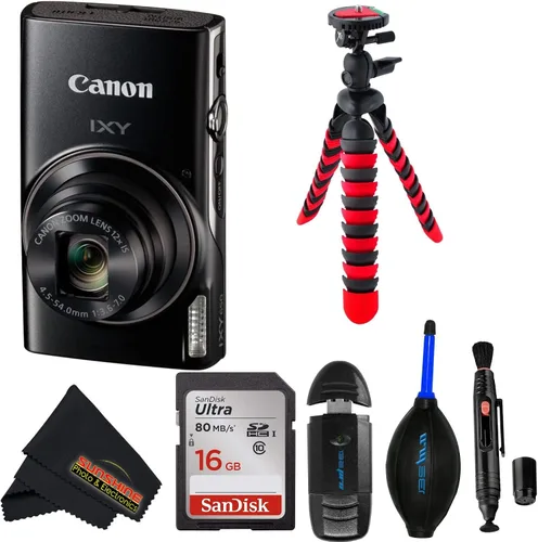 Vista 11 de Cámara digital compacta Canon IXY 650 12x Zoom óptico IXY650 (BK) (Negro) (Reacondicionado)