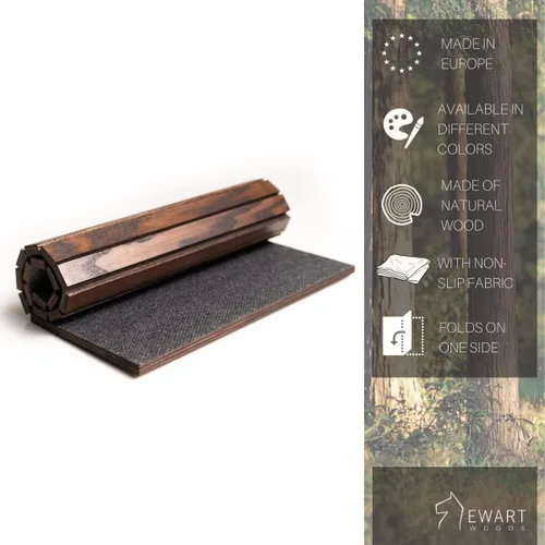 Vista 3 de Bandeja de brazo de sofá, mesa de sofá, mesita de noche, posavasos de madera, taza de café, reposabrazos plegable, protector de extremo, plegable