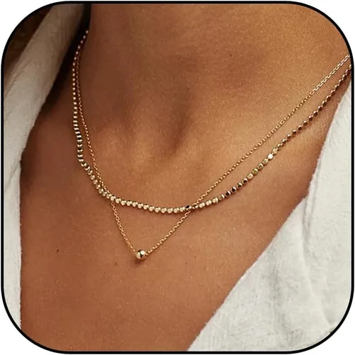 Vista 9 de YANCHUN Collar occidental con dije grueso, collar de cordón de joyería bohemia con colgante, accesorios de joyería A1: Gargantilla gruesa de plata