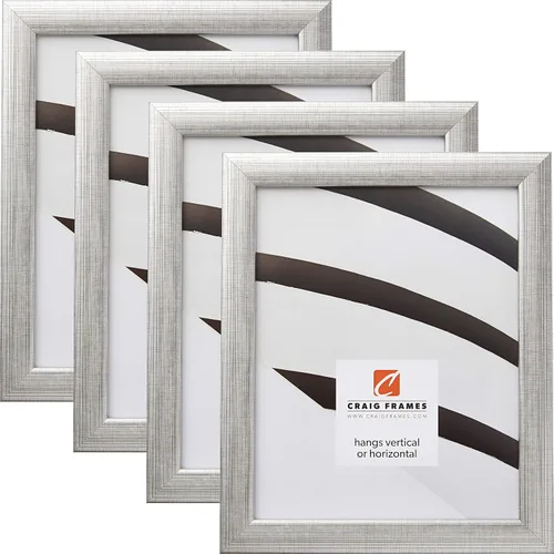 Vista 5 de Craig Frames 4x5 Gallery Black 4 Pack Picture Frame Set, Gallery Wall Decor 2-Paquete de 4 unidades de 1WB3BK