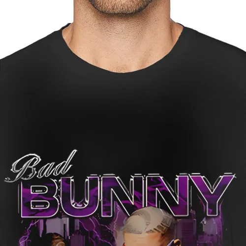 Vista 6 de Bad Bunny Camiseta Me Porto Bonito Reggaeton Estilo Vintage Unisex
