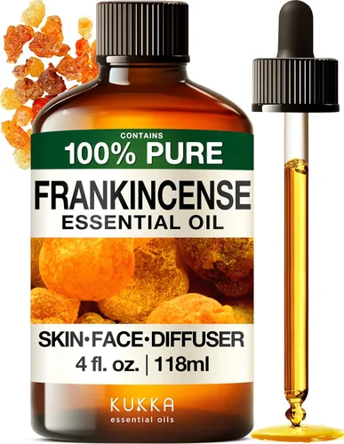 Vista 10 de Kukka - Aceite esencial de albahaca para difusores, 100% natural para la piel, aceite de albahaca para aromaterapia, fragancia para la piel, masaje