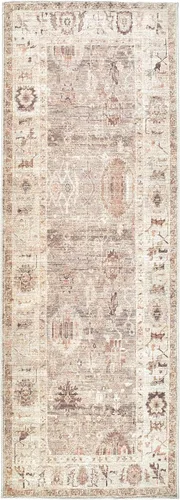 Vista 10 de Livabliss x Becki Owens Marlene Alfombra de Área Vintage con Medallón, 2'2" x 3'9", Azul Pálido