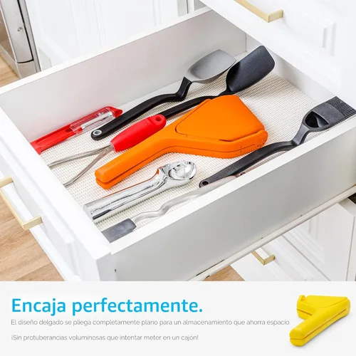 Vista 4 de Dreamfarm Original Lemon Fluicer - Exprimidor de cítricos plegable y fácil de apretar, 10 pulgadas, se adapta a lima y limón Almacenamiento que