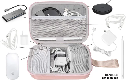 Vista 3 de accesorios para MacBook todo en uno, para adaptador de corriente MagSafe 2, cargador MagSafe, Magic Mouse 2/1, paquete de batería MagSafe, Apple Pen