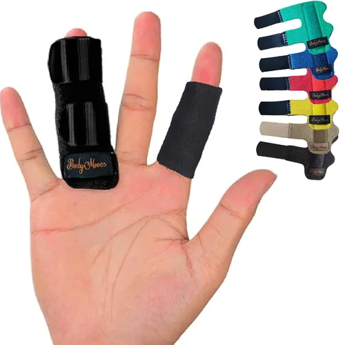 Vista 23 de BodyMoves - Férulas para dedos fracturados o para la rehabilitación posquirúrgicas y protectores para aliviar síntomas de artritis y dedos