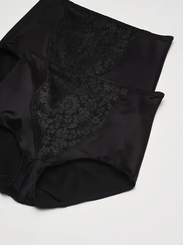 Vista 4 de Bali DFX372 - Calzoncillo de control de luz con encaje para mujer, paquete de 2