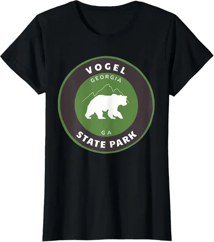 Vista 31 de Vogel State Park Georgia GA Bear Mountains - Camiseta de manga corta