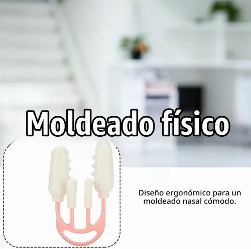 Vista 5 de Corrector de tabique nasal desviado para la rinoplastia, clip de elevación para la nariz, clip de elevación para nariz ancha y torcida, 2 piezas