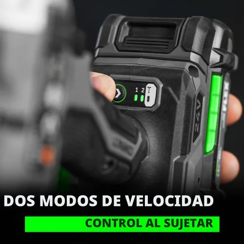 Vista 4 de FLEX FX1331-1A taladro inalámbrico sin escobillas de 24V 1/4-pulgada compacto con modo de tornillo autoperforante, kit con batería de litio de 2.5Ah
