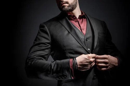 Vista 3 de SERASAR Premium Leather Bracelet [Braid] for Men in Black & Brown Various Lengths Magnetic Stainless Steel Clasp Exclusive Jewellery Box